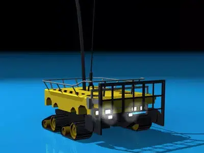 Seafloor ROV 3D model