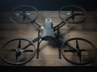 Drone  SKY-12R 3D model