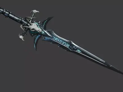 Sword Free 3D model shop