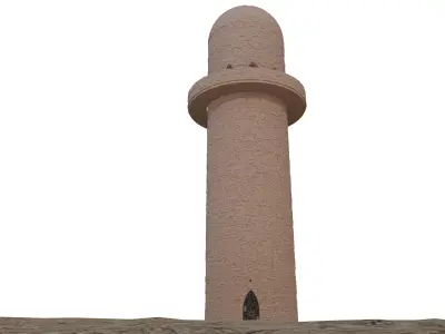 Desert Tower 3D model