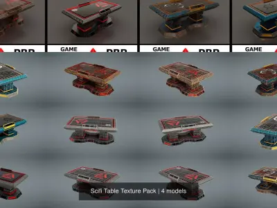 Scifi Table Texture Pack