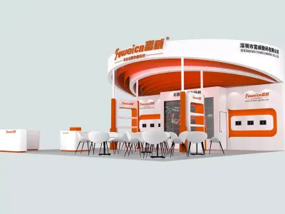 Exhibition - Area - 9X9-3DMAX2012-012 3D model