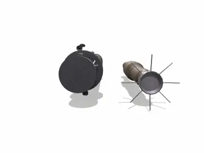 RPG-28 Anti-tank Rocket Launcher Low-poly PBR Low-poly 3D model