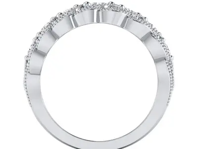 antique ring vintage 3D print model