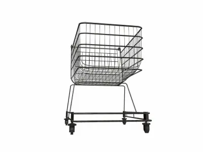 Shopping cart 3D model shop