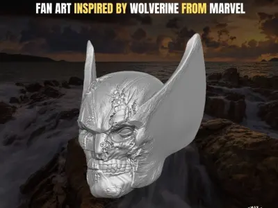 Logan Collection for action Figures fan art 3D print model purchase