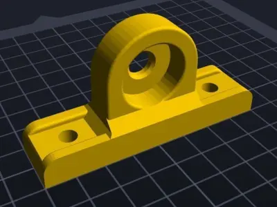 pillow block bearing number 608 Free 3D print model
