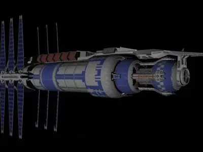 Babylon5 Station Free 3D model