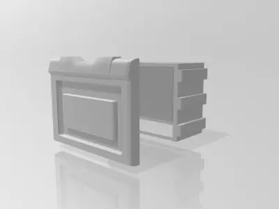 Simple tool box for 1 14 truck or trailer 3D print model purchase