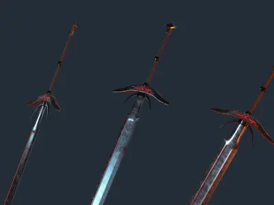 Sword Dark 3D model