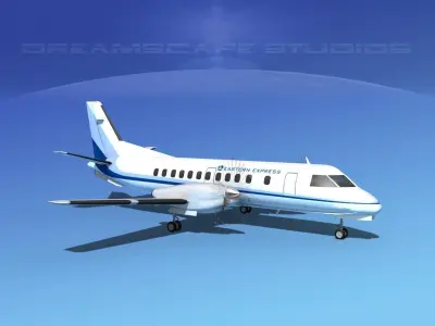 SAAB SF340 Eastern Express 3D model