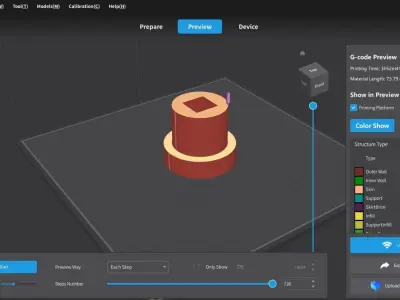 Soquete 38mm x 1 pol Socket 3D model