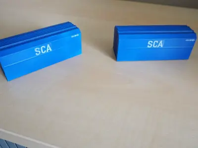 Pre supported H0 1 87 scale SCA cargo platform for Sgnss 60 3D print model