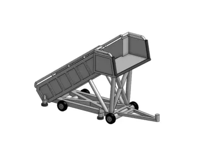 1-200 Scale A320 Boarding Stairs 3D print model