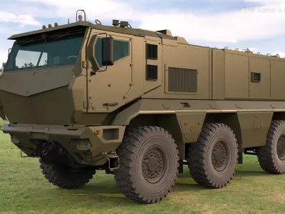  KAMAZ 63968 Typhoon MRAP Vehicle 