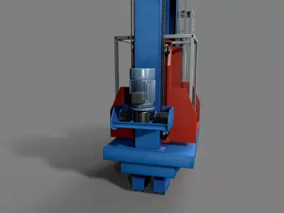 Stacker Crane Low-poly 3D model purchase