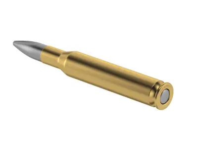 Bullet 30-06 Springfield 3D model