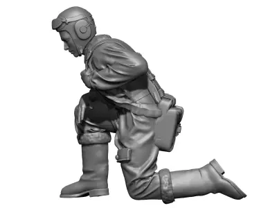 Soviet Pilot 3D print model