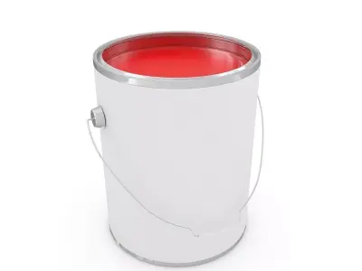 Bucket of Paint 3D model