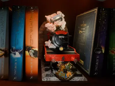 Harry Potter Hogwarts Express Deluxe 3D print model