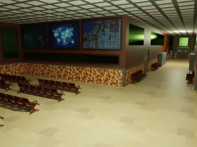 Military Bunker Low-poly 3D model purchase