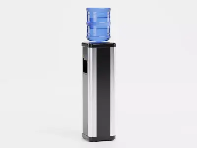 Water Cooler Dispenser - Top-Loading Drinking Water System 3D model