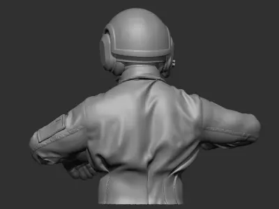 USA Tankman modern 5 3D print model