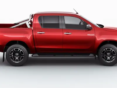 Toyota Hilux 2021 Double Cab 3D model