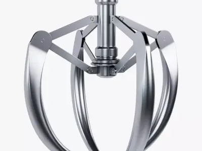 Metal Claw 23 with RIG 3D model