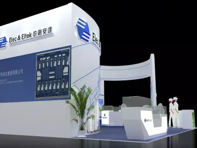 Exhibition - Area -6X9-3DMAX2012-07 3D model