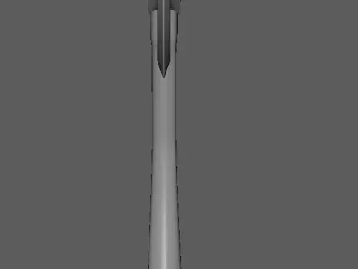  3D AXE Low-poly 3D model