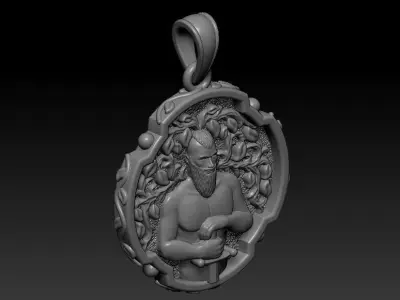 Pendant Viking 3D print model