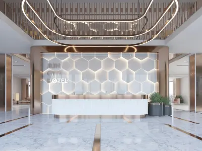  Luxury Hotel Lobby Interior 