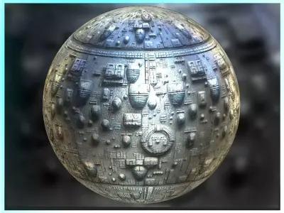 PBR Sci-Fi Seamless Realistic Material SBSAR 4k Texture 017 Texture