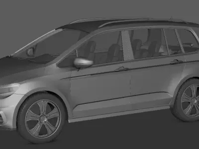 Volkswagen VW453 Car Free 3D model