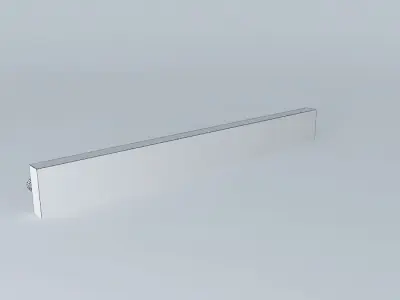 WS-6148-GE-TX metal shelf 3D model