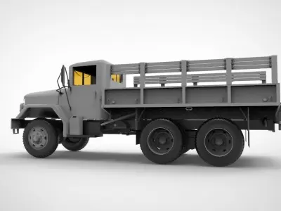 M35 half ton Cargo 3D model