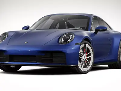 2026 Porsche 911 Carrera 3D model