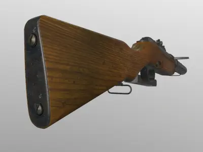 Assault rifle mp 28 3D model