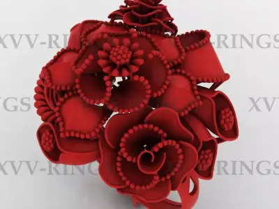 NEW TURKISH RINGS LOT XVV-11 TO 20  3D print model