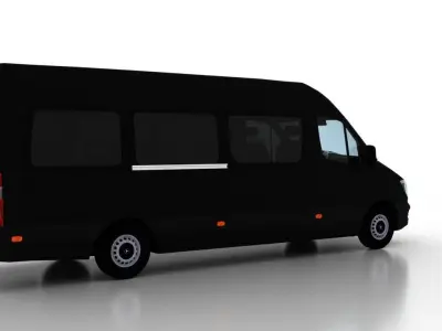 Mercedes Benz Sprinter L4H2 2015 Passenger EU 3D model