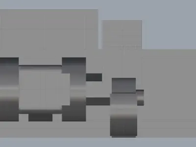 Water Pumper Machine 3D model