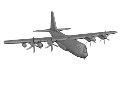 Lockheed MC-130J 3D print model