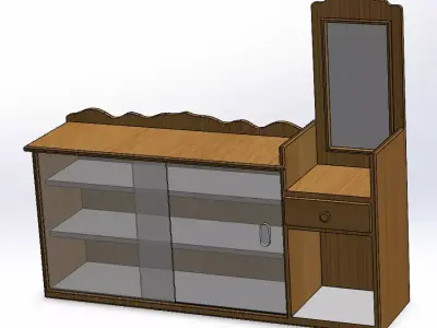 Dressing Table 3D print model