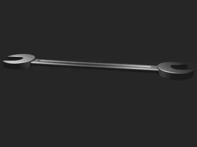 Tool Spanner Wrench - Ferramenta Chave de Boca Low-poly 3D model