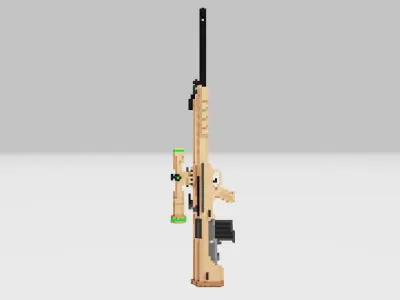 QBU 88 voxel 3D model