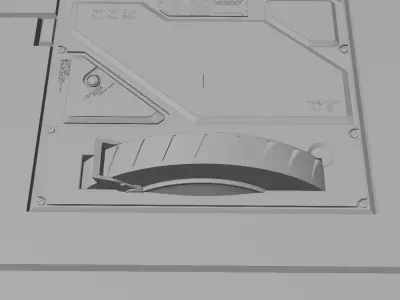 Neon Genesis Evangelion Clock Counter Free 3D model