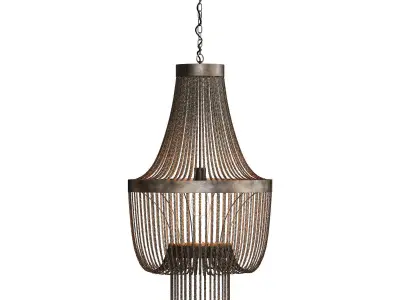 Old lamp 001 3D model