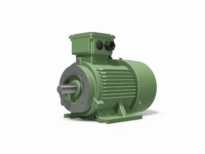 112M B34a Top IEC electric motor - 3D CAD model 3D model
