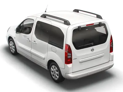 Opel Combo Life RU spec L1 2021 3D model